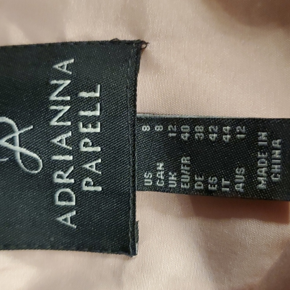 ADRIANNA PAPEL CHANTILLY LACE TIER DRESS SIZE 8 - Picture 8 of 8